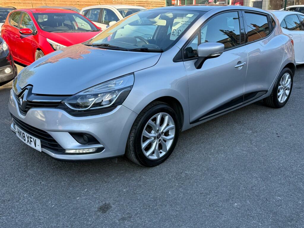 Renault Clio 1.2 16V Dynamique Nav Euro 6 HK18XFV Silver #6