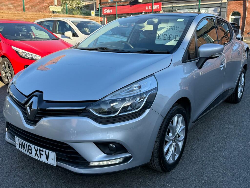 Renault Clio 1.2 16V Dynamique Nav Euro 6 HK18XFV Silver #2