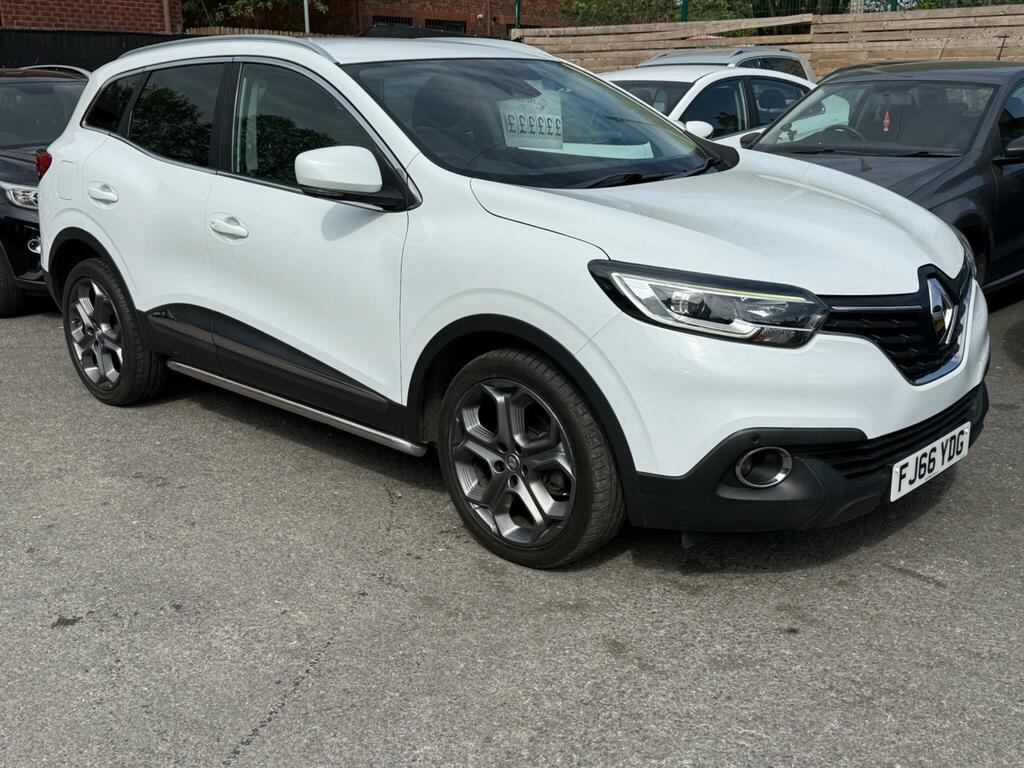 Renault Kadjar 1.2 Tce Dynamique S Nav Edc Euro 6 Ss White #4