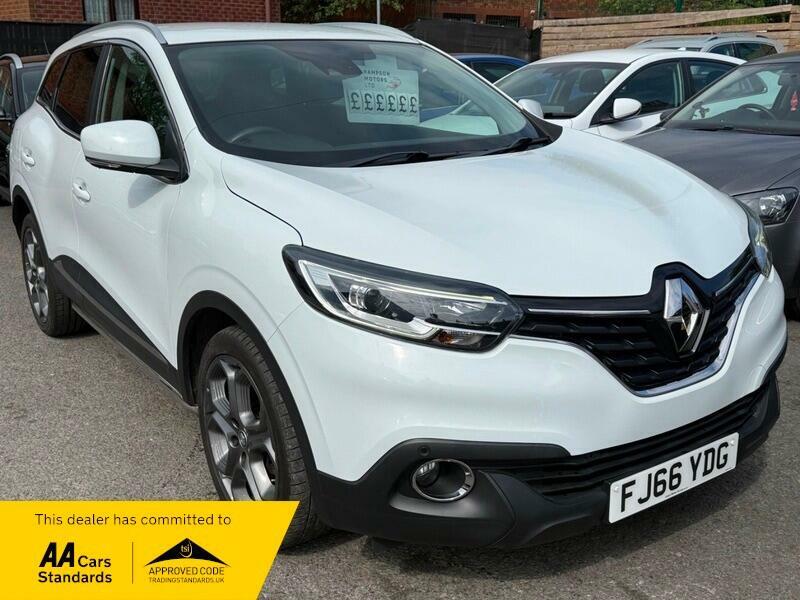 Renault Kadjar 1.2 Tce Dynamique S Nav Edc Euro 6 Ss White