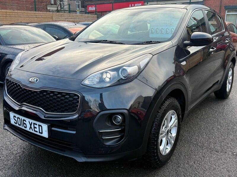Kia Sportage 1.6 Gdi 1 Euro 6 Black #2