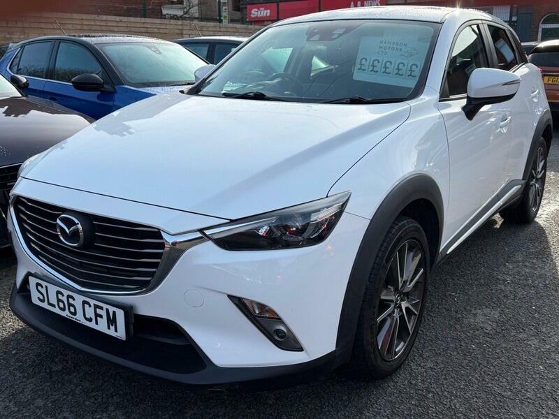 Mazda CX-3 1.5 Skyactiv-d Sport Nav Euro 6 Ss White #2