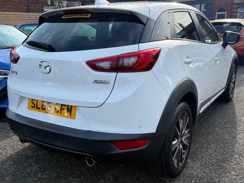 Mazda CX-3 1.5 Skyactiv-d Sport Nav Euro 6 Ss White #3
