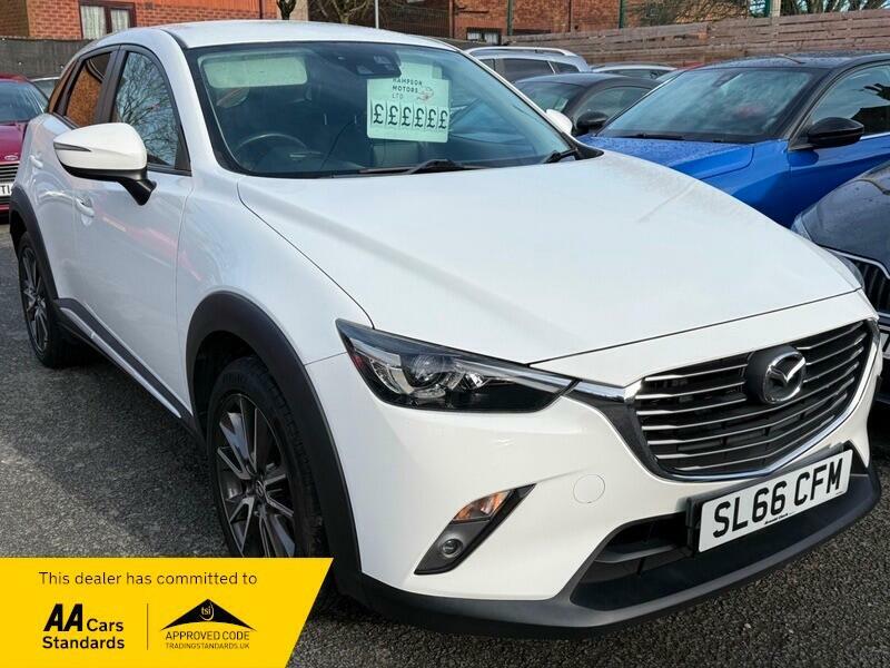 Mazda CX-3 1.5 Skyactiv-d Sport Nav Euro 6 Ss White