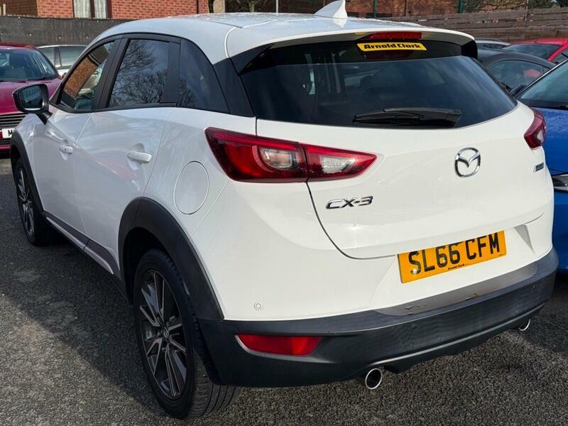 Mazda CX-3 1.5 Skyactiv-d Sport Nav Euro 6 Ss White #4