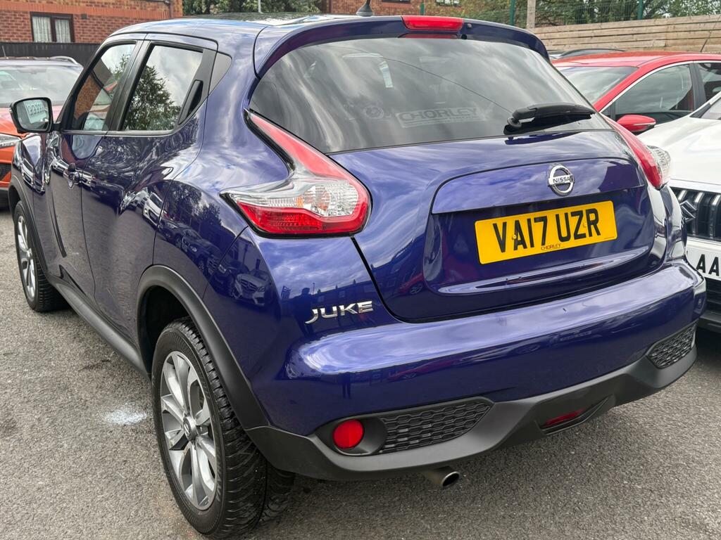 Nissan Juke 1.2 Dig-t Tekna Euro 6 Ss VA17UZR Blue #4