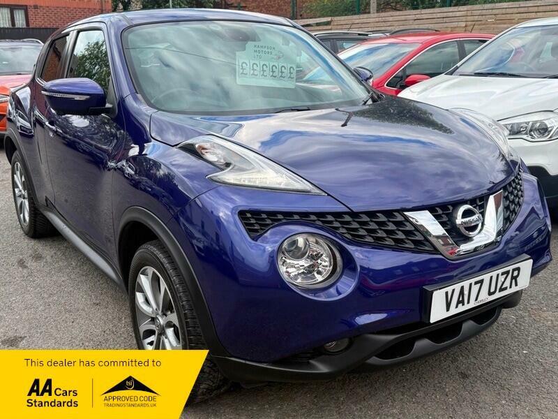 Nissan Juke 1.2 Dig-t Tekna Euro 6 Ss Blue