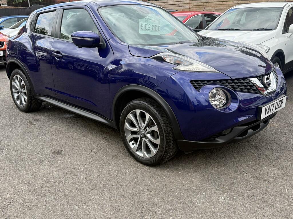 Nissan Juke 1.2 Dig-t Tekna Euro 6 Ss VA17UZR Blue #5