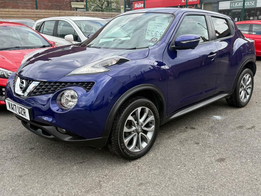 Nissan Juke 1.2 Dig-t Tekna Euro 6 Ss VA17UZR Blue #6