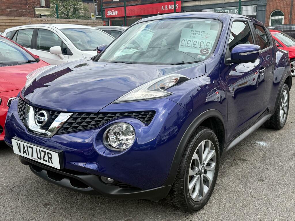 Nissan Juke 1.2 Dig-t Tekna Euro 6 Ss VA17UZR Blue #2