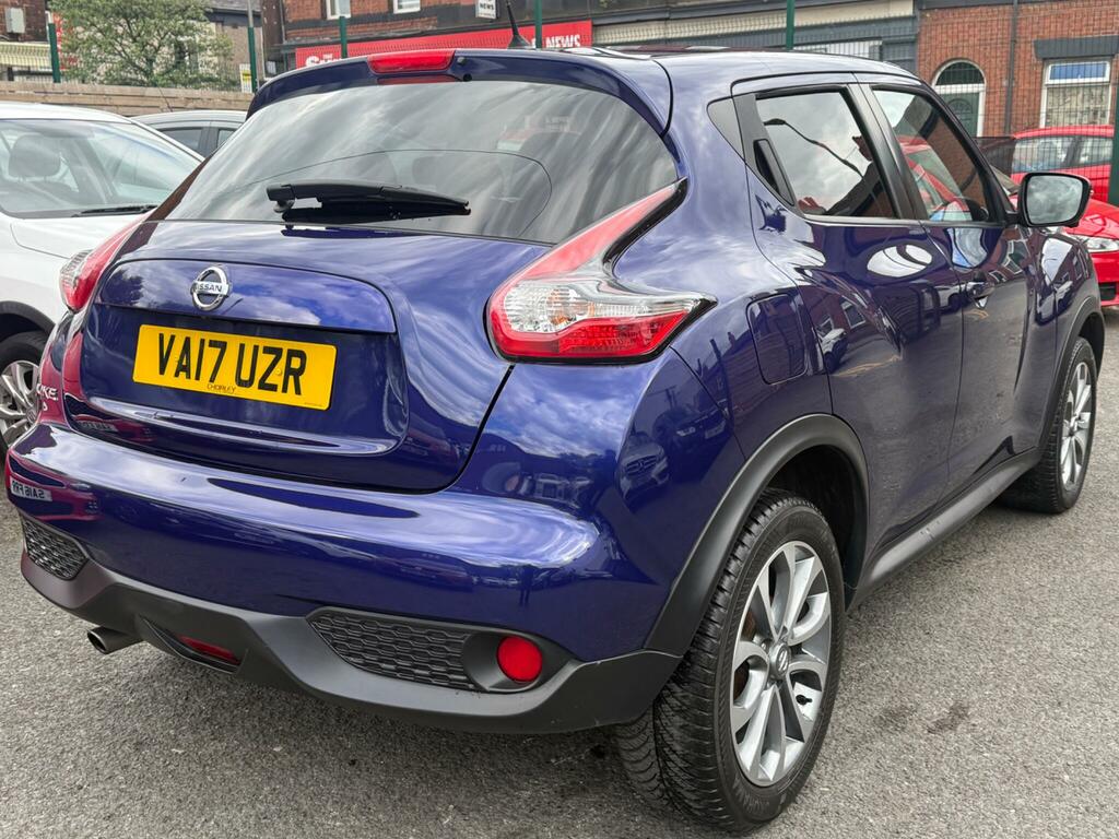 Nissan Juke 1.2 Dig-t Tekna Euro 6 Ss VA17UZR Blue #3