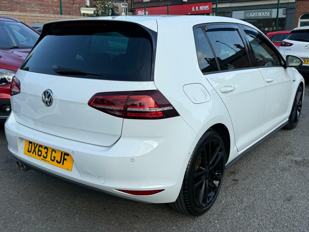 Volkswagen Golf 2.0 Tdi Bluemotion Tech Gtd Dsg Euro 6 Ss DX63GJF White #3