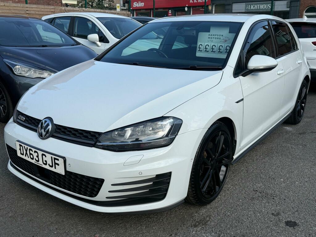 Volkswagen Golf 2.0 Tdi Bluemotion Tech Gtd Dsg Euro 6 Ss DX63GJF White #2