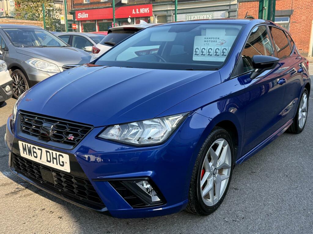 Seat Ibiza 1.0 Tsi Fr Euro 6 Ss MW67DHG Blue #2