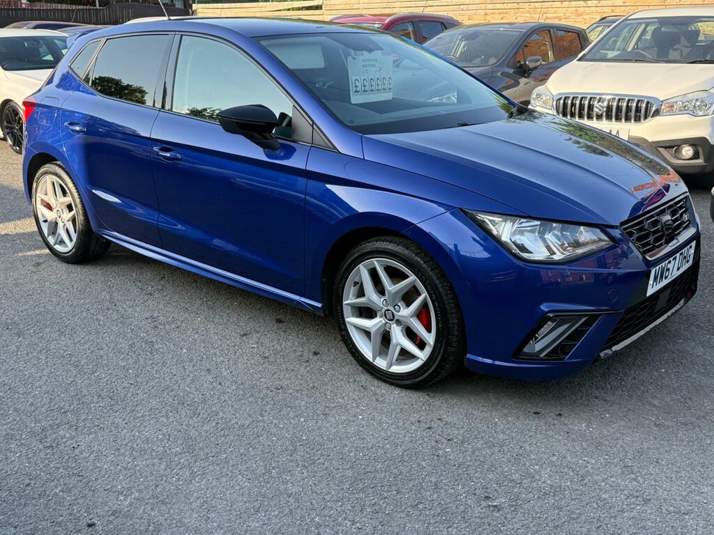 Seat Ibiza 1.0 Tsi Fr Euro 6 Ss MW67DHG Blue #5