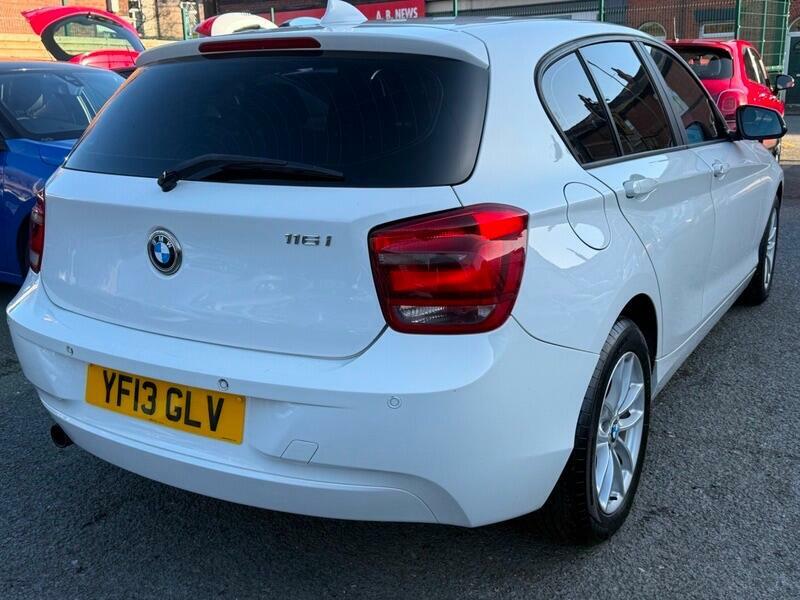 BMW 1 Series 1.6 116I Es Euro 6 Ss YF13GLV White #3