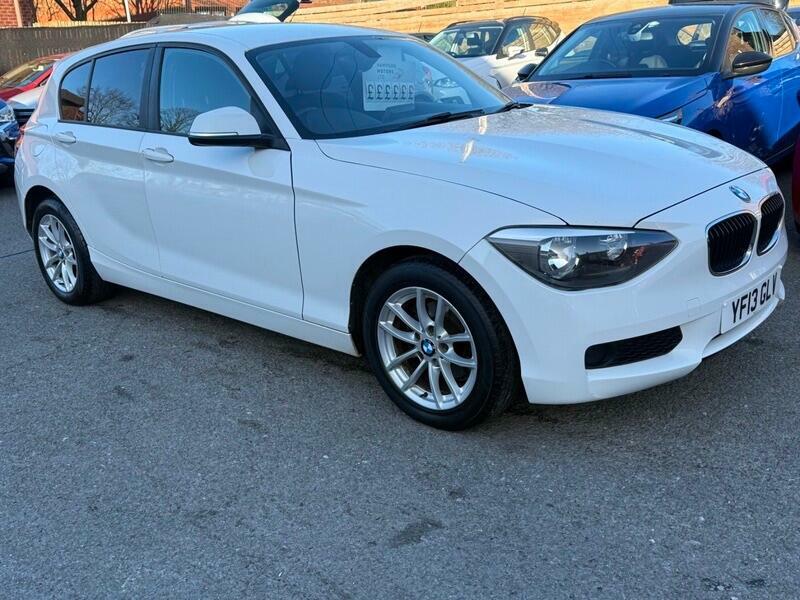 BMW 1 Series 1.6 116I Es Euro 6 Ss YF13GLV White #5