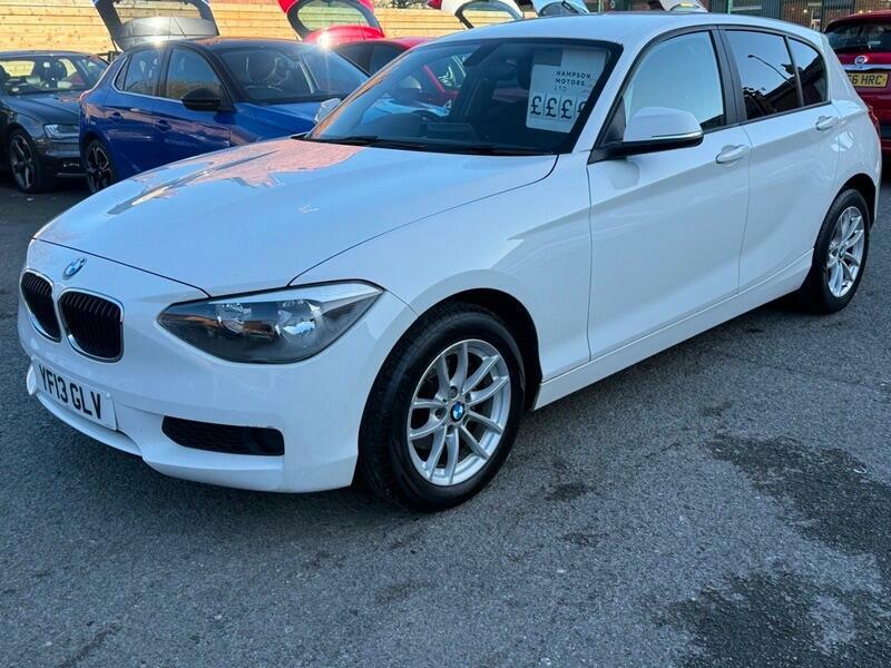 BMW 1 Series 1.6 116I Es Euro 6 Ss YF13GLV White #6