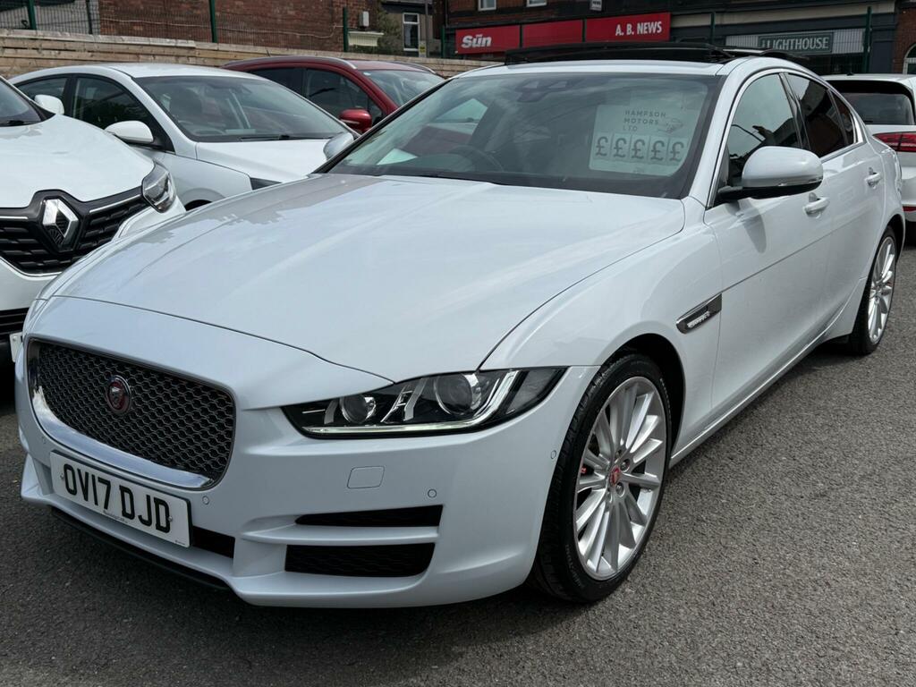 Jaguar XE 2.0D Portfolio Euro 6 Ss OV17DJD White #2