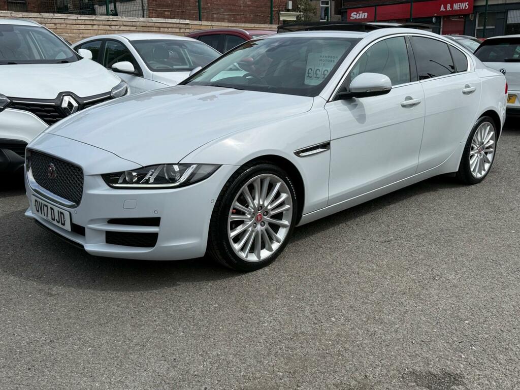 Jaguar XE 2.0D Portfolio Euro 6 Ss OV17DJD White #6