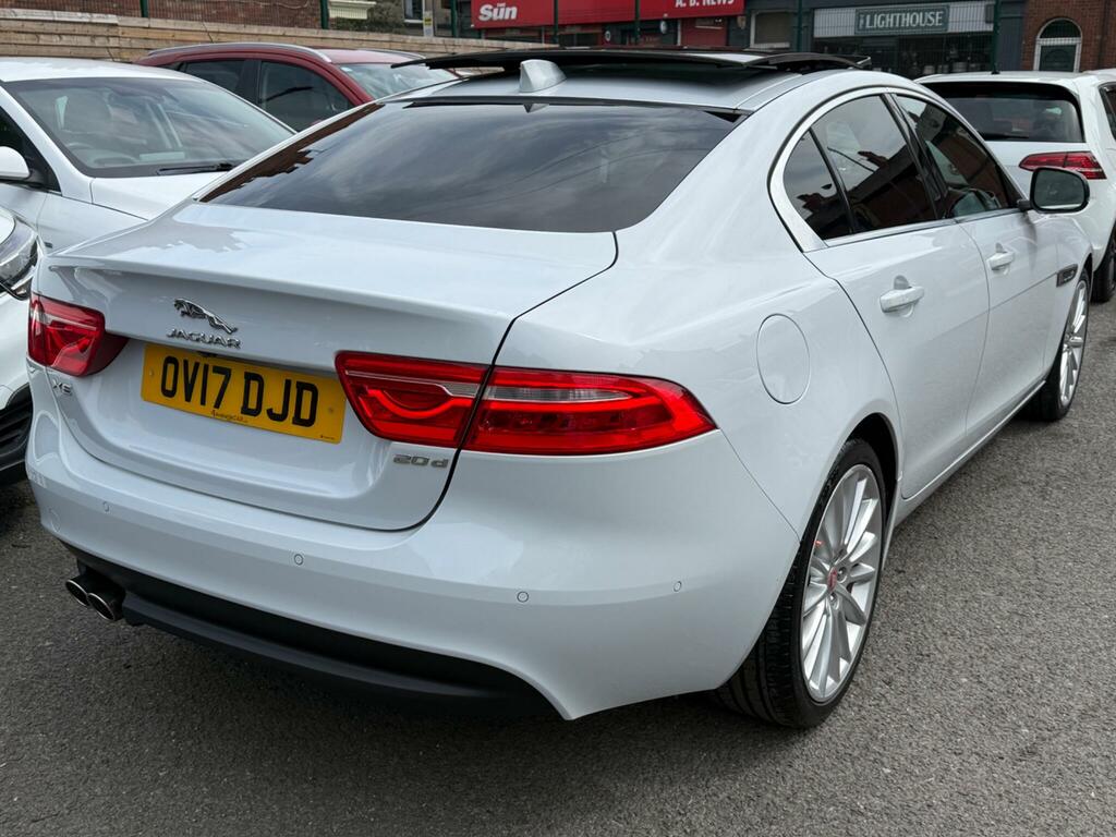 Jaguar XE 2.0D Portfolio Euro 6 Ss OV17DJD White #3