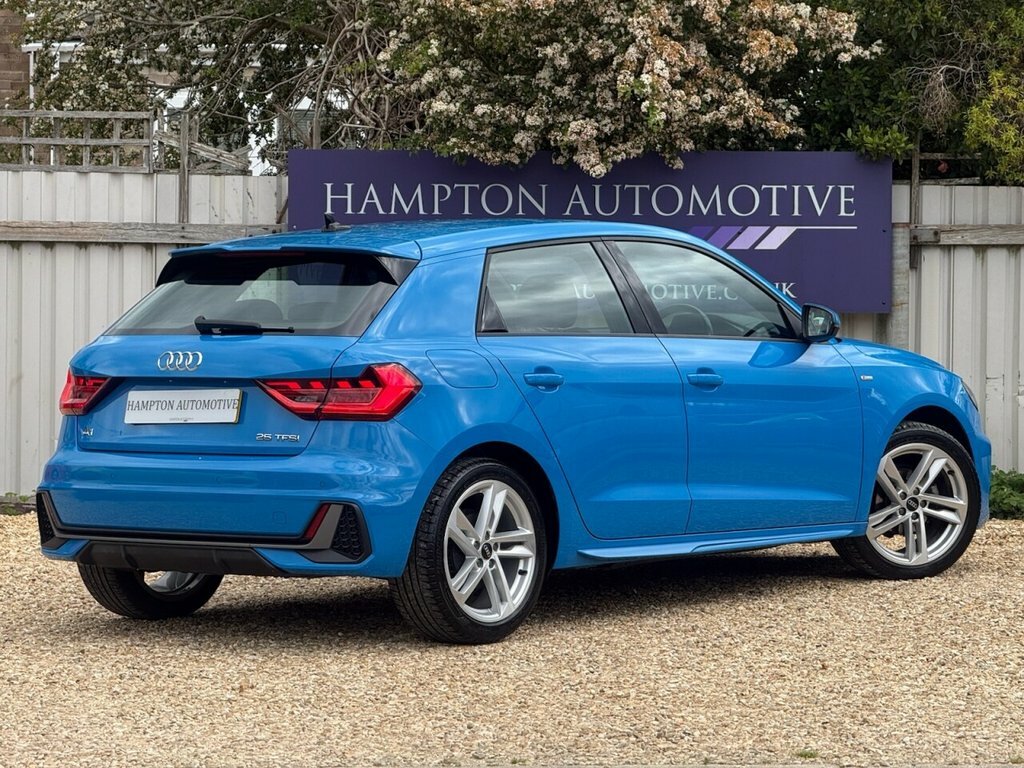 Audi A1 1L S Line EJ70VFB Blue #5