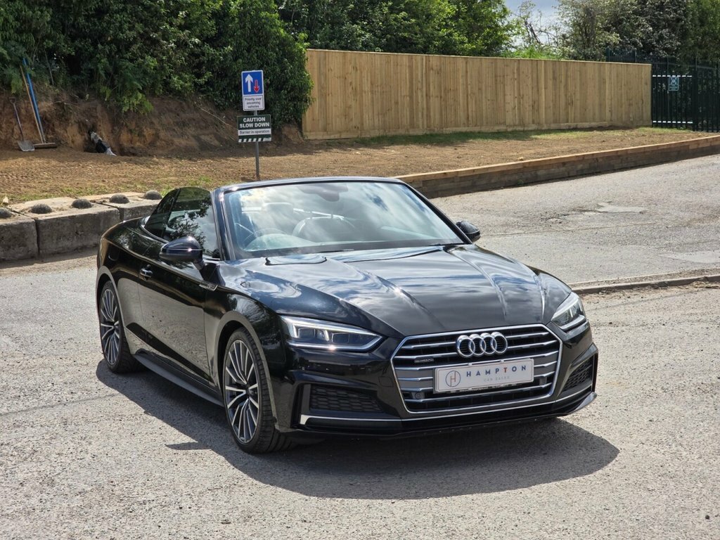 Audi A5 Convertible PN20KFX Black #3