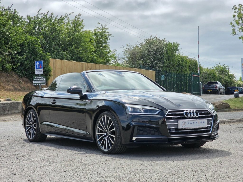 Audi A5 Convertible Black