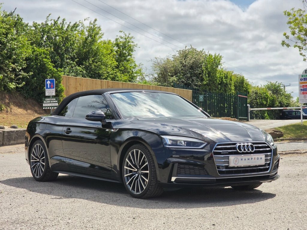 Audi A5 Convertible PN20KFX Black #2