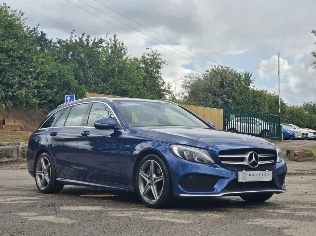 Mercedes-Benz C Class Estate Blue