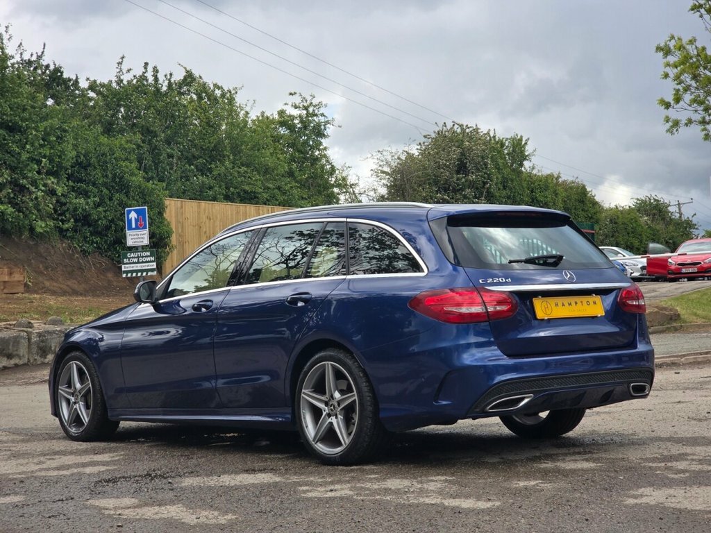 Mercedes-Benz C Class Estate KM18RNJ Blue #6
