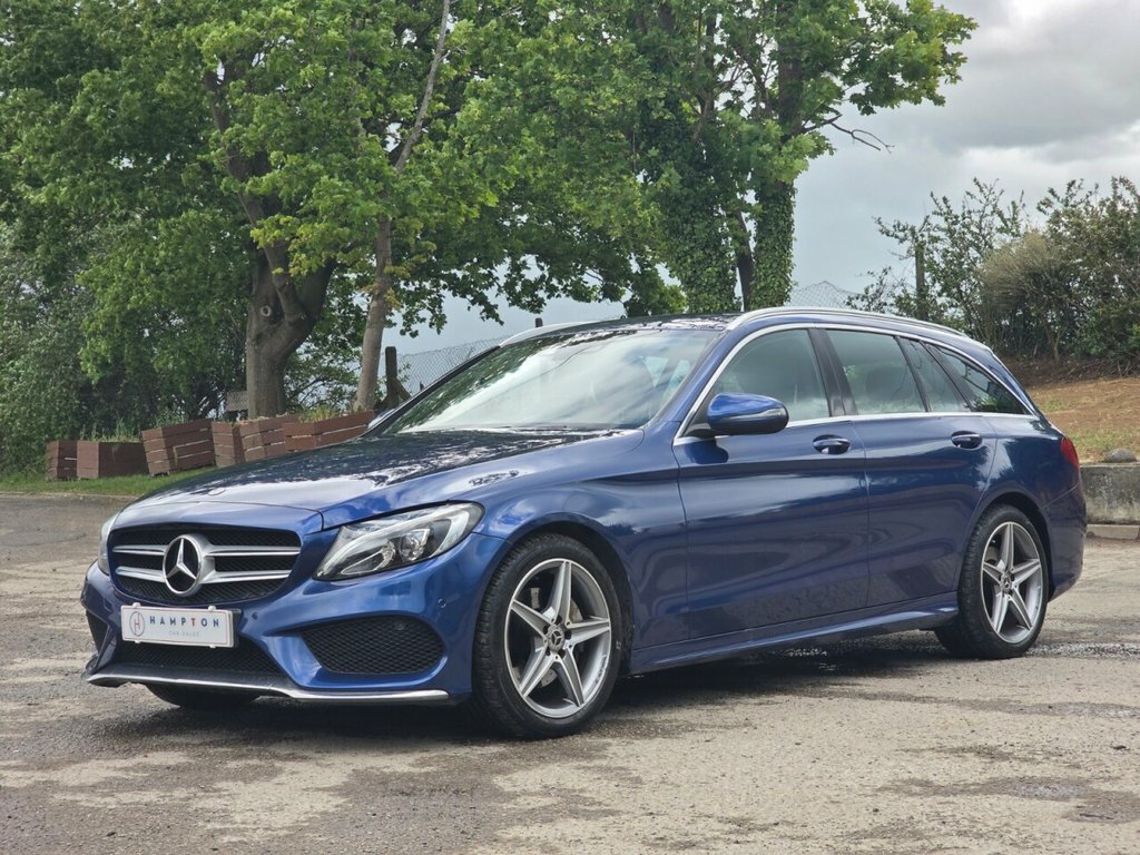 Mercedes-Benz C Class Estate KM18RNJ Blue #5