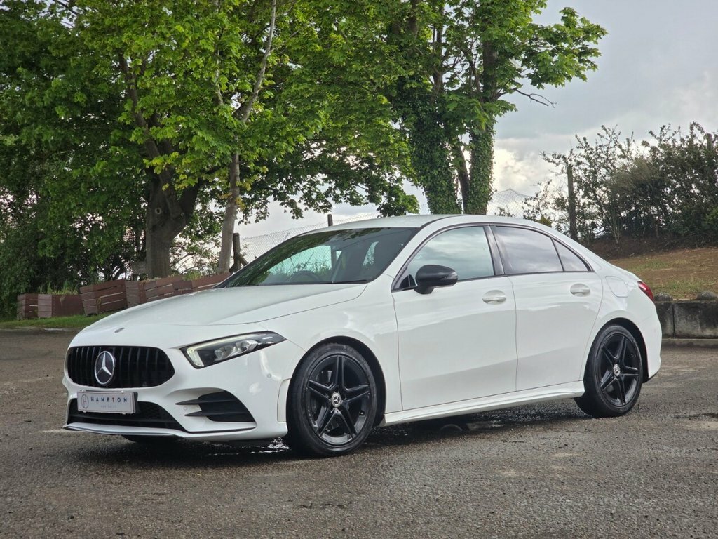 Mercedes-Benz A Class Saloon YS69MHM White #5