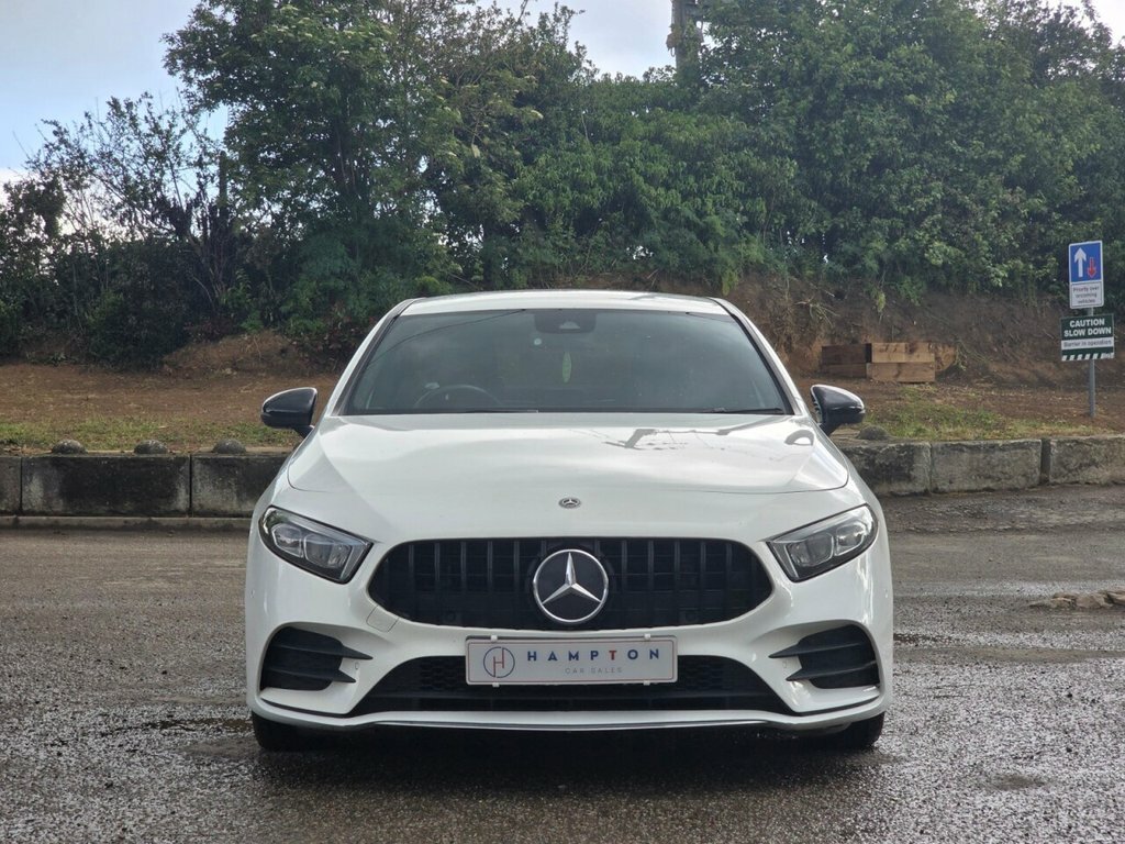 Mercedes-Benz A Class Saloon YS69MHM White #3