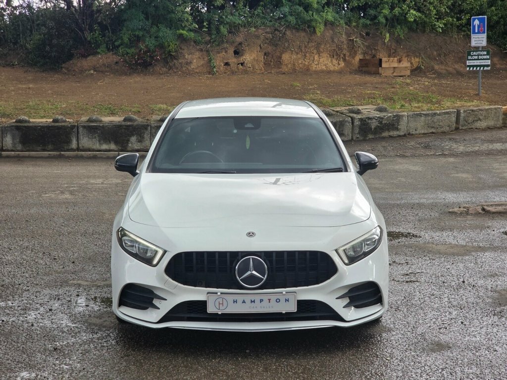 Mercedes-Benz A Class Saloon YS69MHM White #4