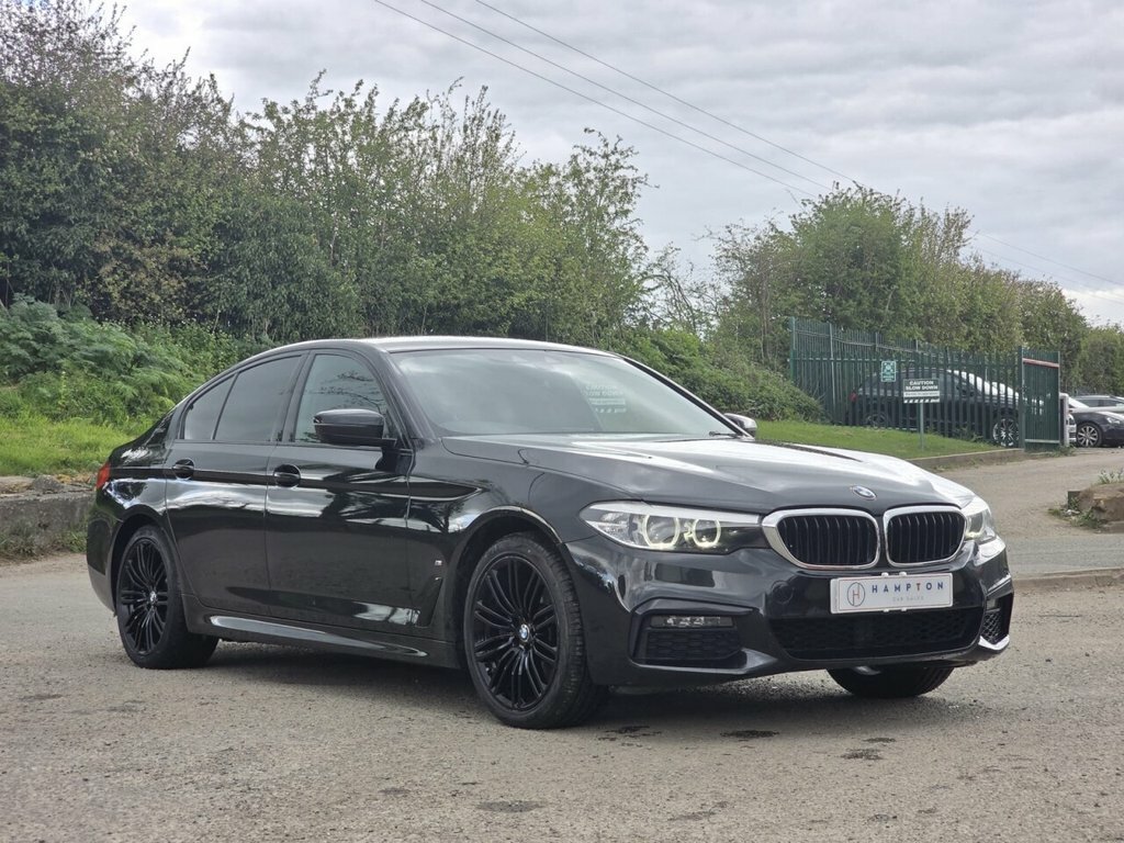BMW 5 Series Saloon Black