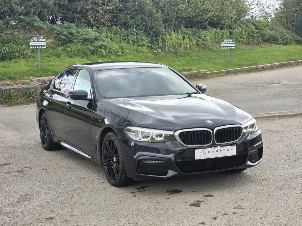 BMW 5 Series Saloon HG19GRZ Black #2