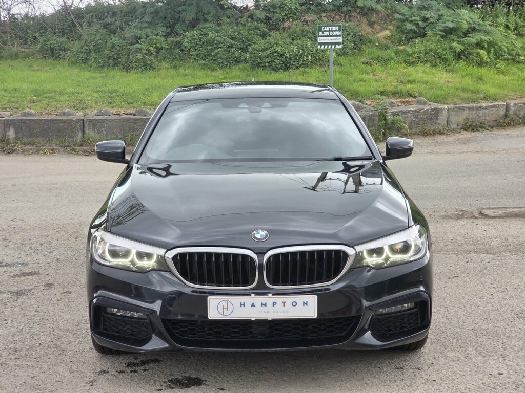 BMW 5 Series Saloon HG19GRZ Black #3