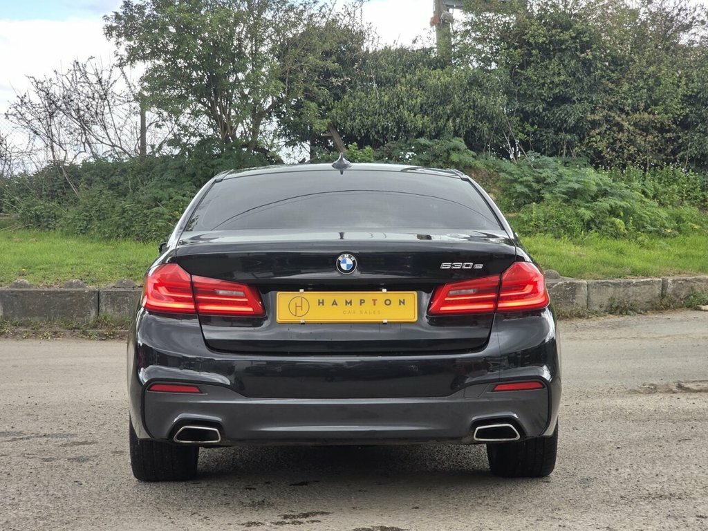 BMW 5 Series Saloon HG19GRZ Black #6