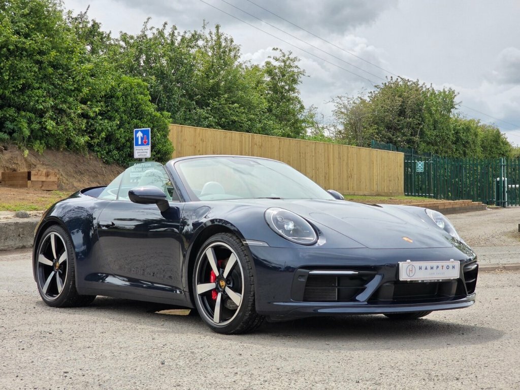 Porsche 911 Convertible Blue