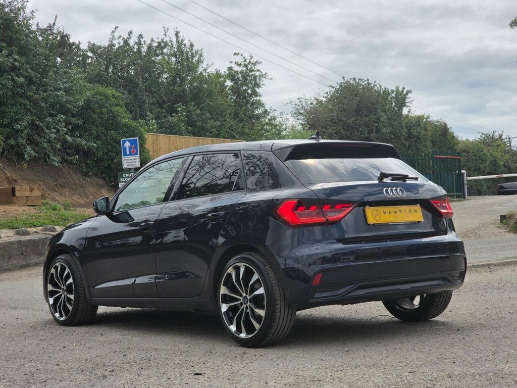 Audi A1 Hatchback FT19TFV Blue #6