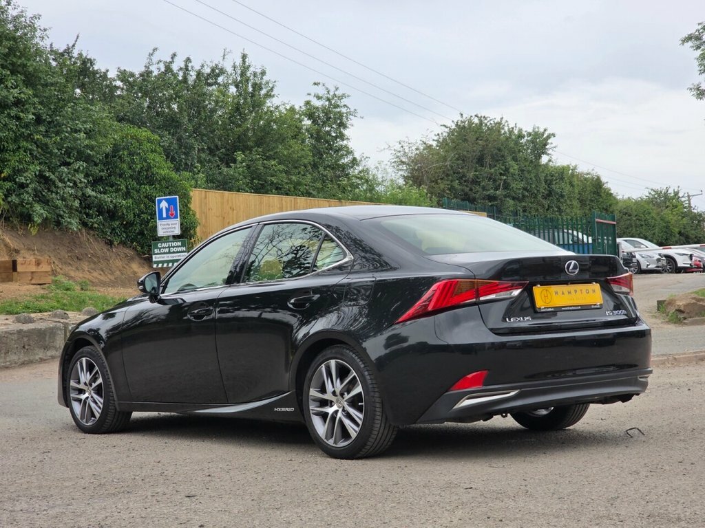 Lexus IS Saloon Black #6