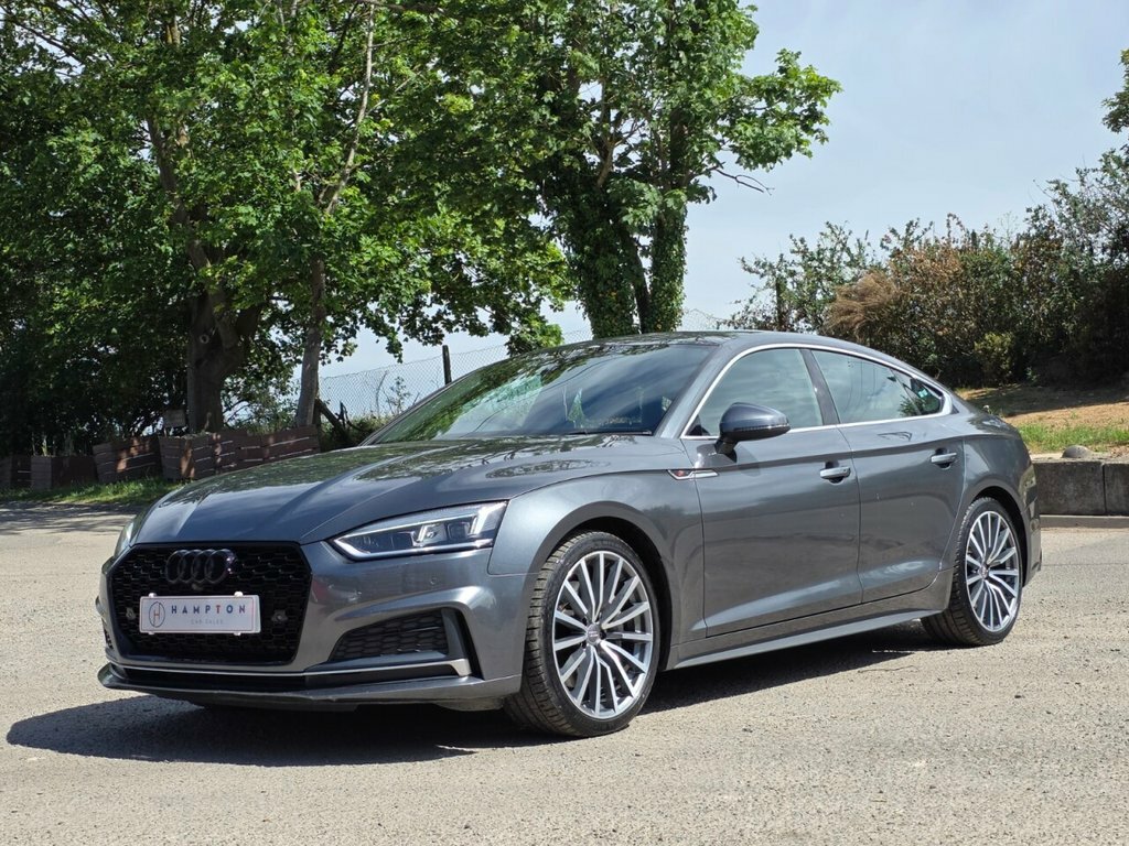 Audi A5 Sportback Tfsi Quattro S Line WJ18XMY Grey #4