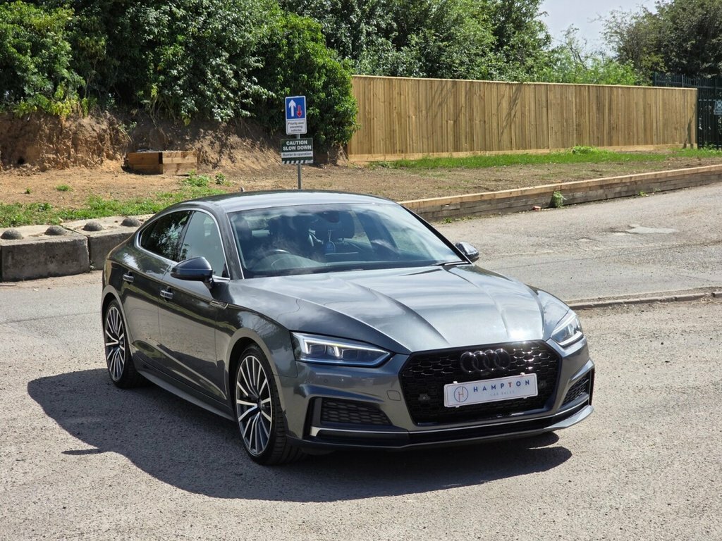Audi A5 Sportback Tfsi Quattro S Line WJ18XMY Grey #2