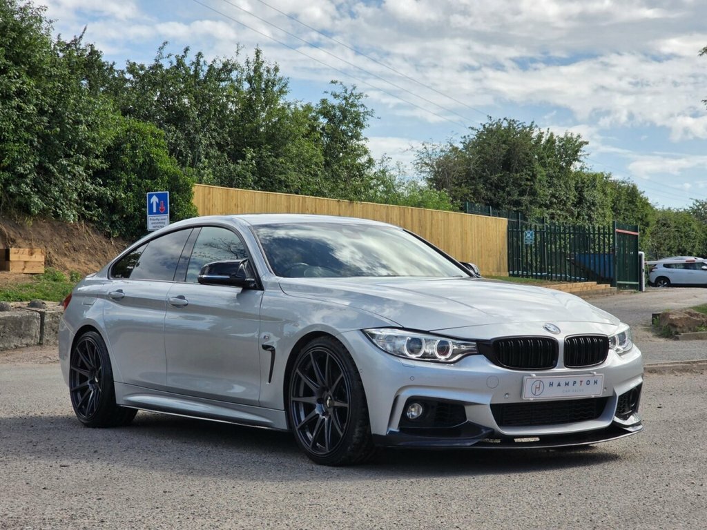 BMW 4 Series Gran Coupe Hatchback Silver
