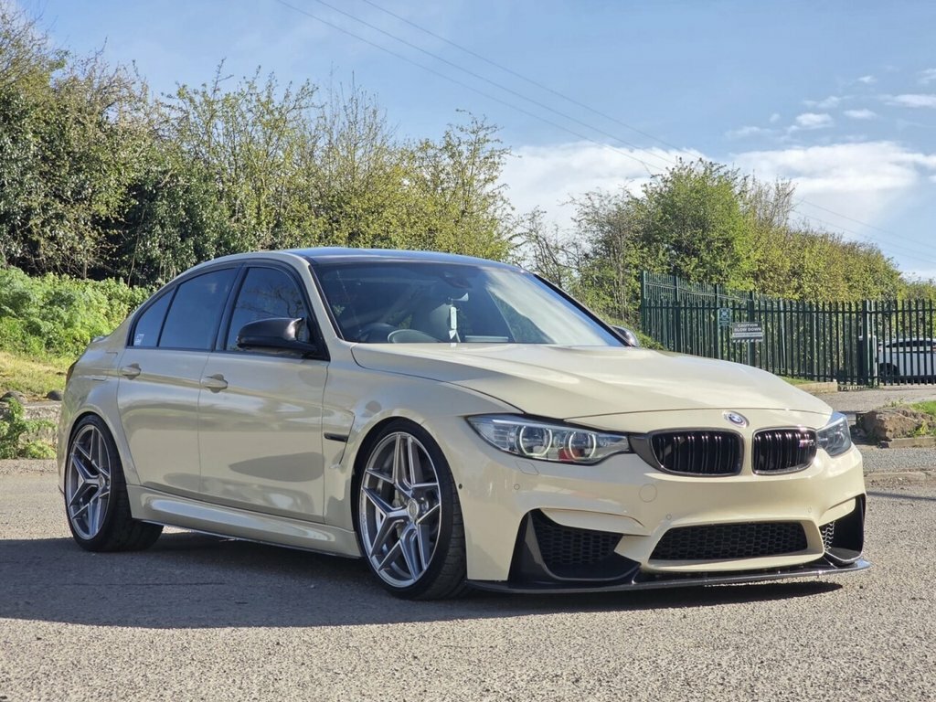BMW M3 Saloon White