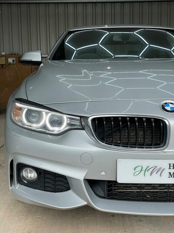 BMW 4 Series 2.0 420D M Sport Euro 6 Ss YJ14YVL Silver #5