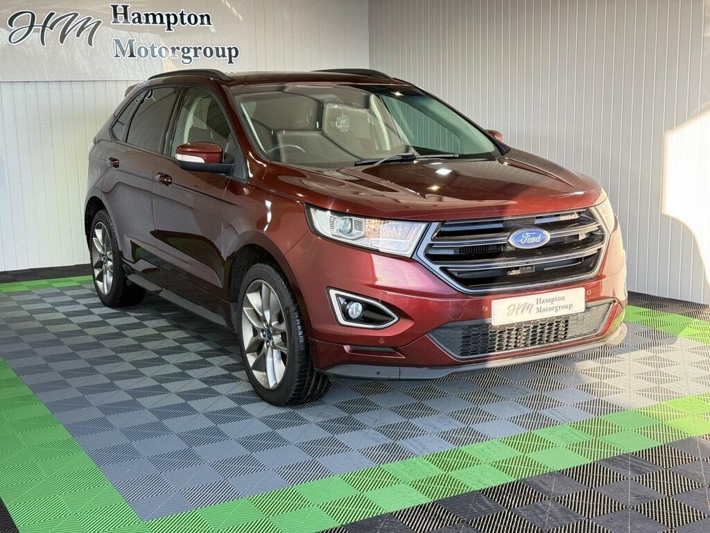 Ford Edge 2.0 Tdci Sport Awd Euro 6 Ss WG66VAK Red #5