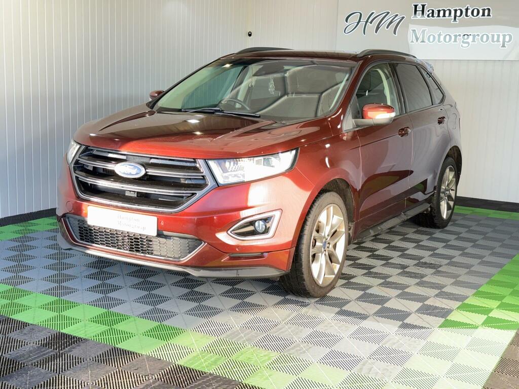 Ford Edge 2.0 Tdci Sport Awd Euro 6 Ss WG66VAK Red #4