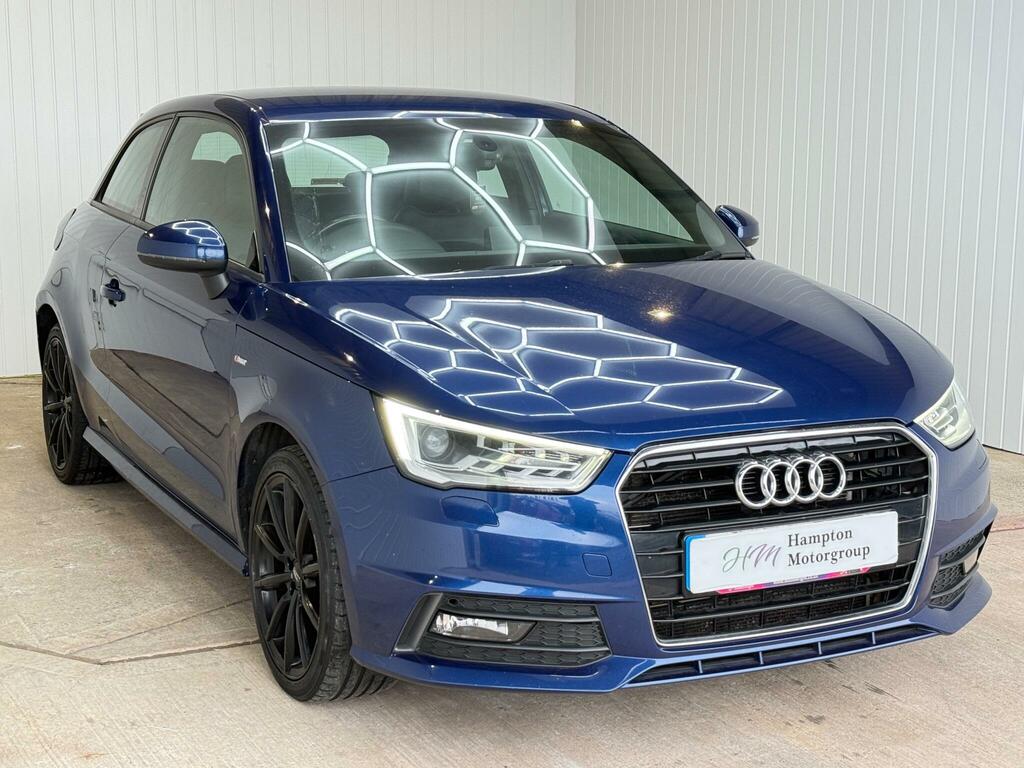 Audi A1 1.4 Tfsi S Line Euro 6 Ss YA15UWJ Blue #4